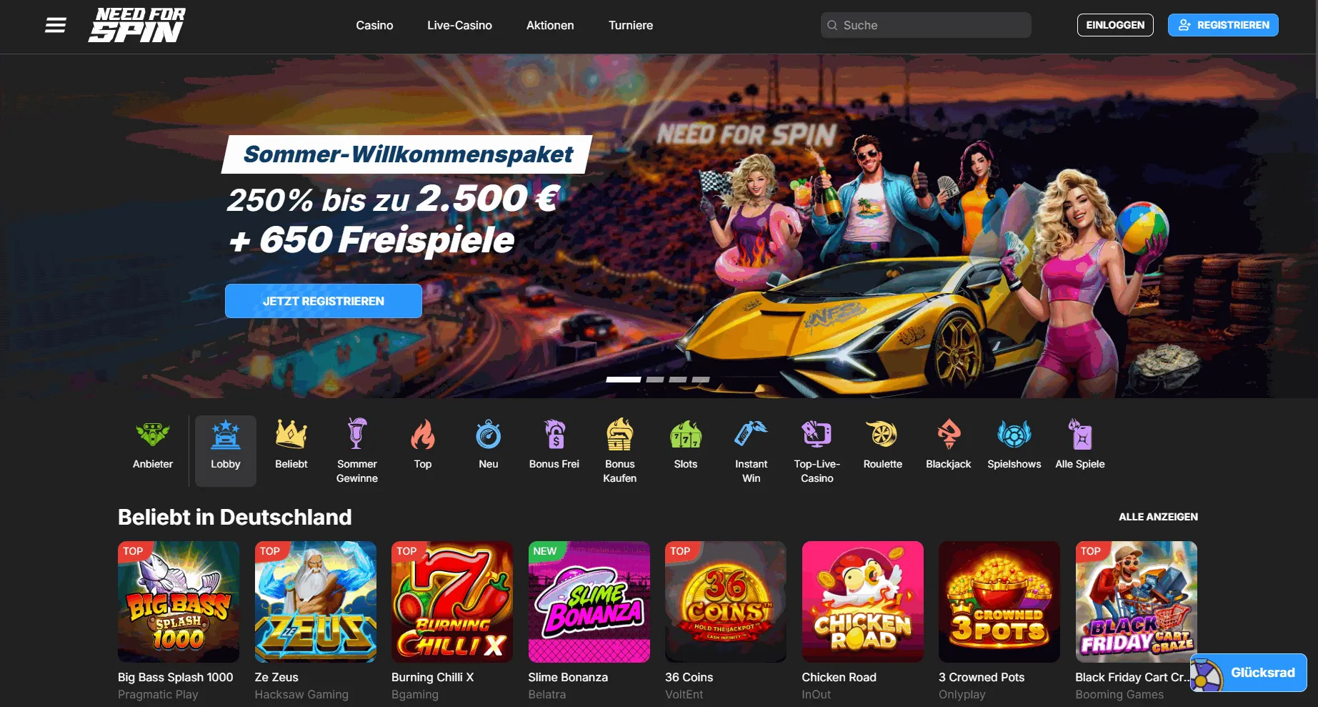 Need For Spin Paysafecard Casino für Spieler in Deutschland im Test Need For Spin Paysafecard Casino Deutschland mit Willkommenspaket